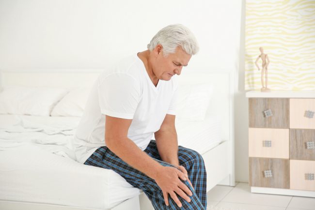 mans-knee Mans knee