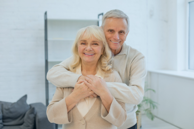 Joint Replacement Surgery Stress Management Before After Happy older couple