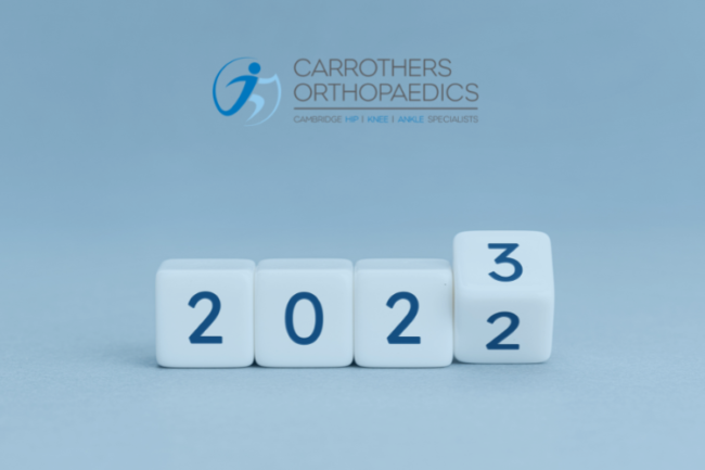Dice with 2022 rolling to 2023