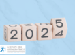 Dice with 2024 rolling to 2025