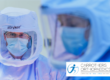 Andrew Carrothers in Stryker scrubs performing Mako robotic arm assisted joint replacement at Spire Healthcare in Cambridge